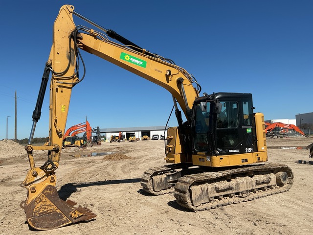 2018 Cat 315F L Tracked Excavator 2018 Cat 315F L Tracked Excavator