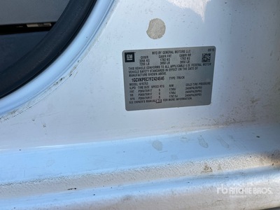 2015 Chevrolet Silverado 1500 4x4 Extended Cab Pickup