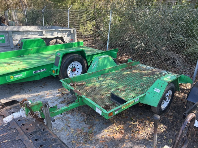 2016 Vermeer TLR33 8 ft S/A Trencher Trailer