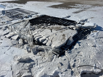 20 ft x 7 ft Wrought Iron Bi-Parting Driveway Gate (Unused)