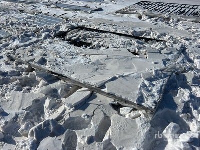 20 ft x 7 ft Wrought Iron Bi-Parting Driveway Gate (Unused)