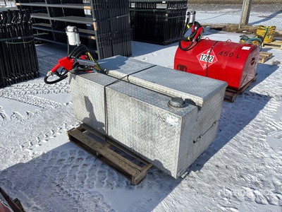 UWS 360 L Steel Combo Fuel Tank