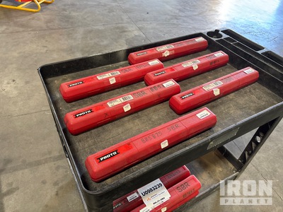 Quantity of (6) Proto 3/8 Drive Torque Wrenches