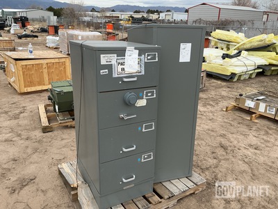 (4) Filing Cabinet Safes