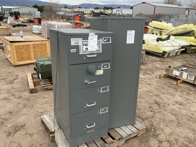 (4) Filing Cabinet Safes