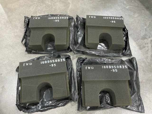 (37) Pacific West Foam 160D950825-95 Filler Foams (37) Pacific West Foam 160D950825-95 Filler Foams