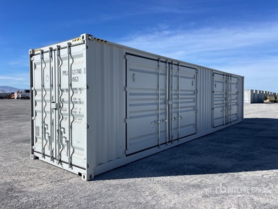 2025 40 ft High Cube Multi-Door Storage Container