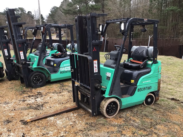 2019 (unverified) Mitsubishi FGC18N 2700 lb Cushion Tire Forklift 2019 (unverified) Mitsubishi FGC18N 2700 lb Cushion Tire Forklift