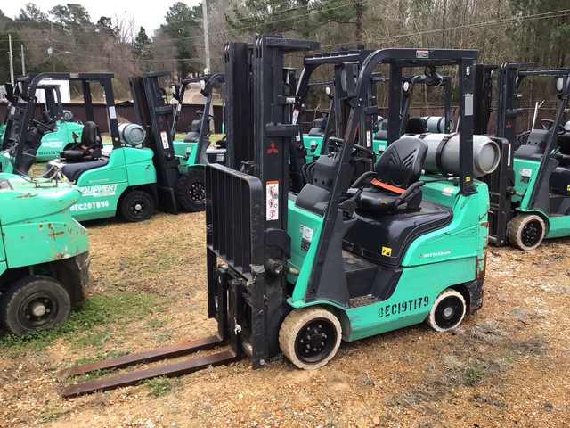 2019 (unverified) Mitsubishi FGC18N 2700 lb Cushion Tire Forklift 2019 (unverified) Mitsubishi FGC18N 2700 lb Cushion Tire Forklift