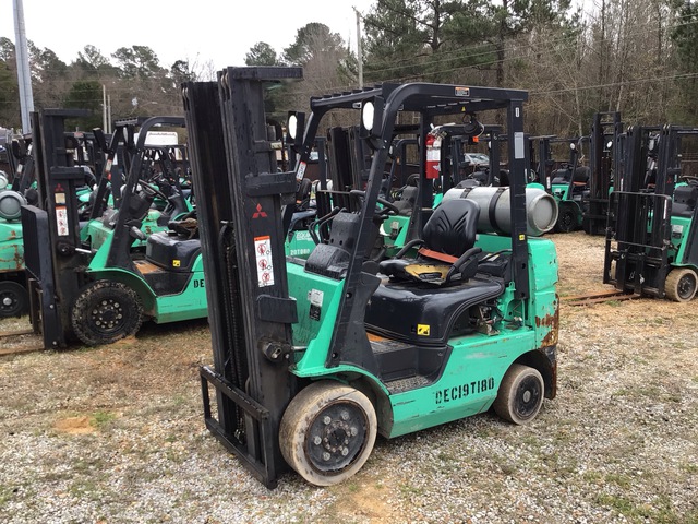 2019 (unverified) Mitsubishi FGC25N 4750 lb Cushion Tire Forklift 2019 (unverified) Mitsubishi FGC25N 4750 lb Cushion Tire Forklift