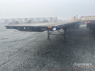 1989 Alloy 45 ft T/A フラットベッドトレーラー