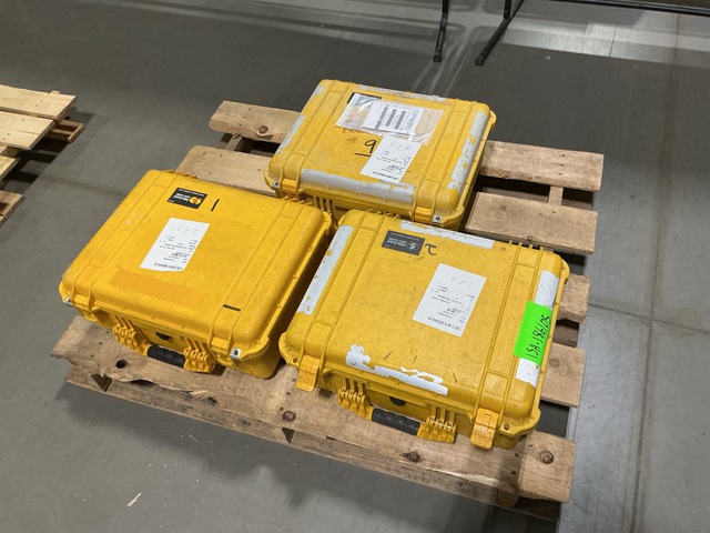 (3) Pelican 1550 Cases (3) Pelican 1550 Cases