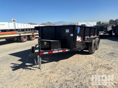 2025 Interstate Kingman IBLRDU612TA3 12 ft T/A Nutzkippanhänger