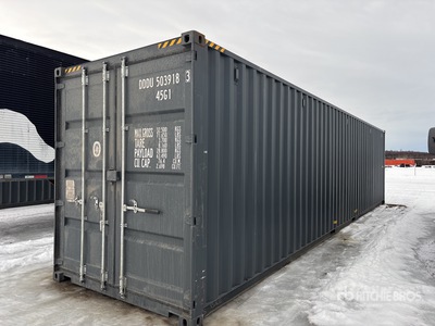 2025 40 ft High Cube Storage Container
