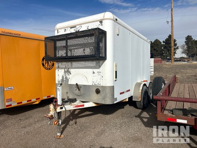 2015 CM Trailers Enclosed Trailer 12 ft T/A مقطورة ذو كبينة مغلقة