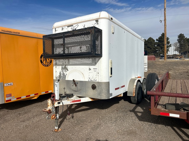 2015 CM Trailers 12 ft T/A Enclosed Trailer