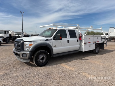 2013 Ford F-550 XL 4x2 Crew Cab Service Truck