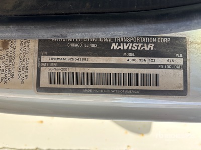 2002 International 4300 4x2 Servicewagen