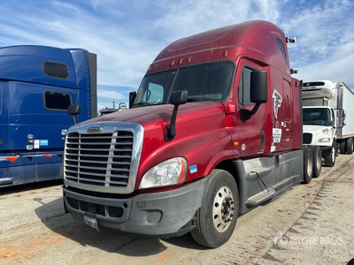 2017 Freightliner Cascadia 125 6x4 T/A Slaapcabine Trekker