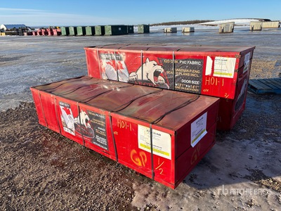 2026 Arctic Shelter 60 Ft x 30 Ft x 22 Ft Peak Double Truss Bâtiment d'entreposage (Unused)