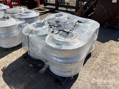 Quantity of (8) 8.25x22.5 Hub Piloted Steel Ruote