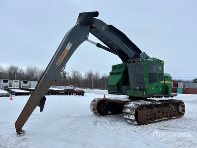 2017 John Deere 853MH Track Harvester