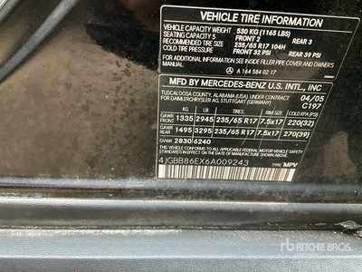 2006 Mercedes-Benz ML350 4WD SUV