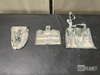 (175) Bandoleer Ammo Pouches, (200) M4 Three Mag Pouches & Assorted Items