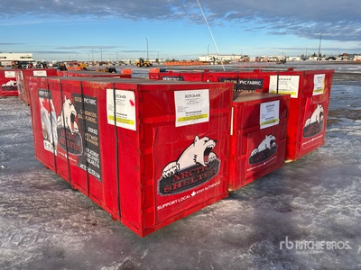 2026 Arctic Shelter 40 ft x 80 ft x 24 ft Peak Double Truss Storage Building (Unused)