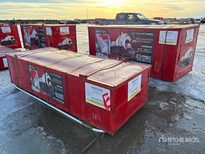 2026 Arctic Shelter 30 ft x 60 ft x 22 ft Peak Double Truss Storage Building (Unused)