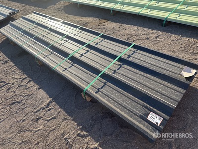 Quantity of (50) 2025 Kit Containers Steel R Panel (Unused)