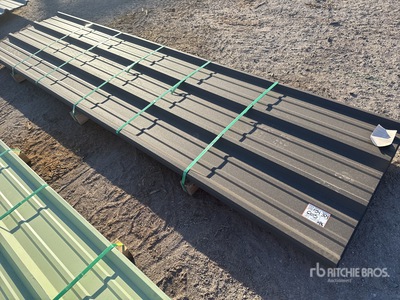 Quantity of (50) 2025 Kit Containers Steel R Panel (Unused)