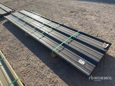 Quantity of (50) 2025 Kit Containers Steel R Panel (Unused)