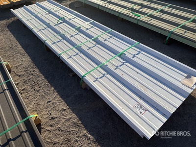 Quantity of (32) 2025 Kit Containers Steel R Panel (Unused)