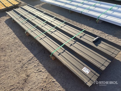 Quantity of (23) 2025 Kit Containers Steel R Panel (Unused)