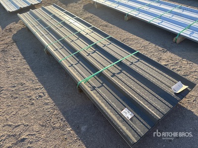 Quantity of (50) 2025 Kit Containers Steel R Panel (Unused)