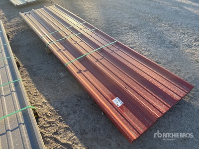 Quantity of (50) 2025 Kit Containers Steel R Panel (Unused)