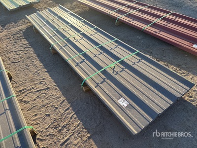 Quantity of (50) 2025 Kit Containers Steel R Panel (Unused)