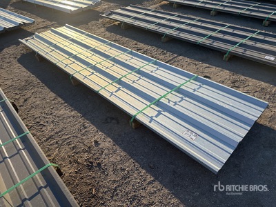 Quantity of (50) 2025 Kit Containers Steel R Panel (Unused)