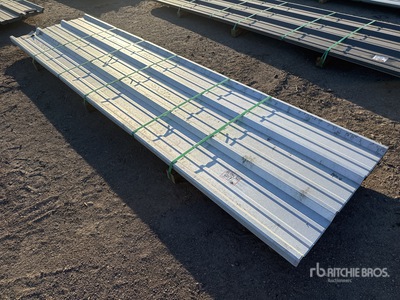 Quantity of (50) 2025 Kit Containers Steel R Panel (Unused)