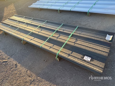 Quantity of (50) 2025 Kit Containers Steel R Panel (Unused)