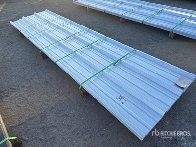 Quantity of (50) 2025 Kit Containers Steel R Panel (Unused)