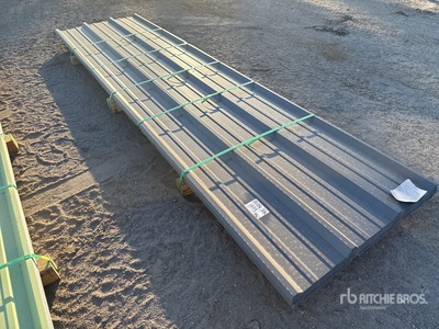 Quantity of (50) 2025 Kit Containers Steel R Panel (Unused)