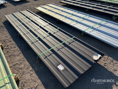 Quantity of (16) 2025 Kit Containers Steel R Panel