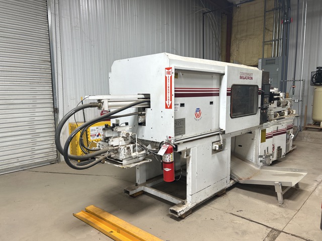 Quantity of (5) Cincinatti Milacron VT220 Rapid Blitz Grinder/ Vacuum, ENGEL 300, ENGEL 500, ENGEL 610 Injection Molding Machine