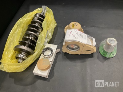 (1) Engine Crankshaft, (1) Incandescent Lamp & Assorted Items