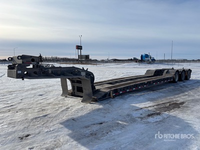 2015 Fontaine Magnitude 55H 60 Tri/A Double Drop Removable Gooseneck Tieflader