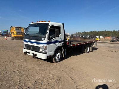 2008 Mitsubishi FE84D 4x2 Flatbed Truck