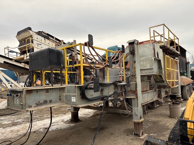 2008 Versacap 2200-1A Impact Crusher Plant w/ Elrus Screen Plant, Control Van