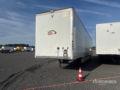 2017 Vanguard 53 ft x 102 in T/A Van Trailer